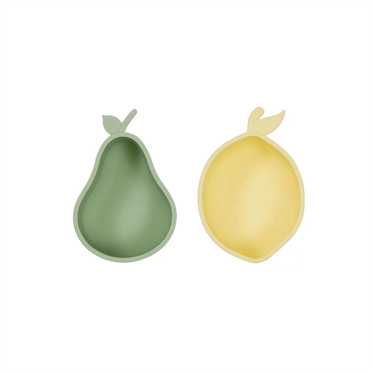 OYOY Yummy snack bowl - citroen en peer geel/ groen