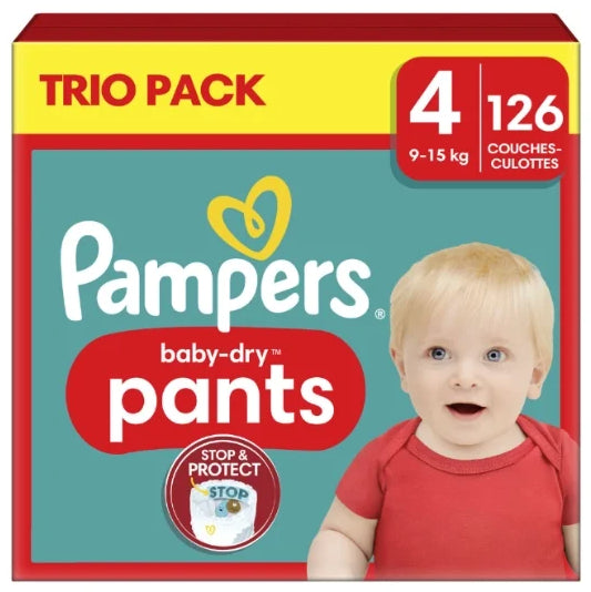 PAMPERS Broekjes maxi 4 - 126st.