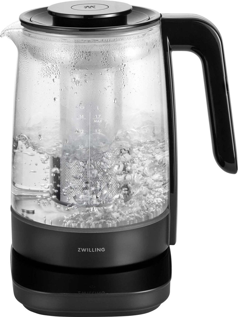 ZWILLING Enfinigy black - Waterkoker met thee-inzet 1.7L - zwart