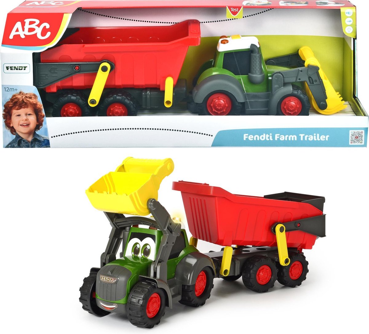 DICKIE ABC Fendti Farm trailer - 65cm