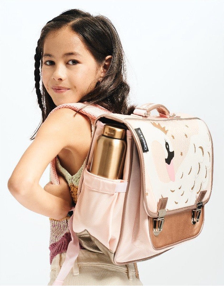 CARAMEL&CIE Schooltas medium - Lady Swan
