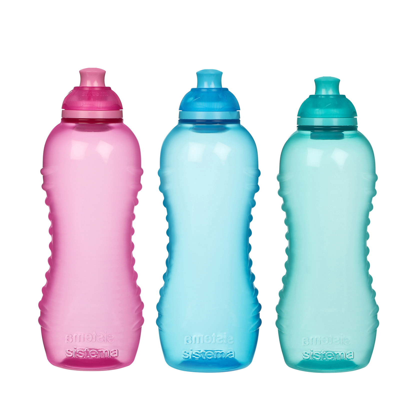 SISTEMA Hydrate Twist'n Sip ass -  Drink fles 460ml