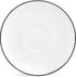 BONBISTRO Basic - Onderbord 14cm - black rim - wit