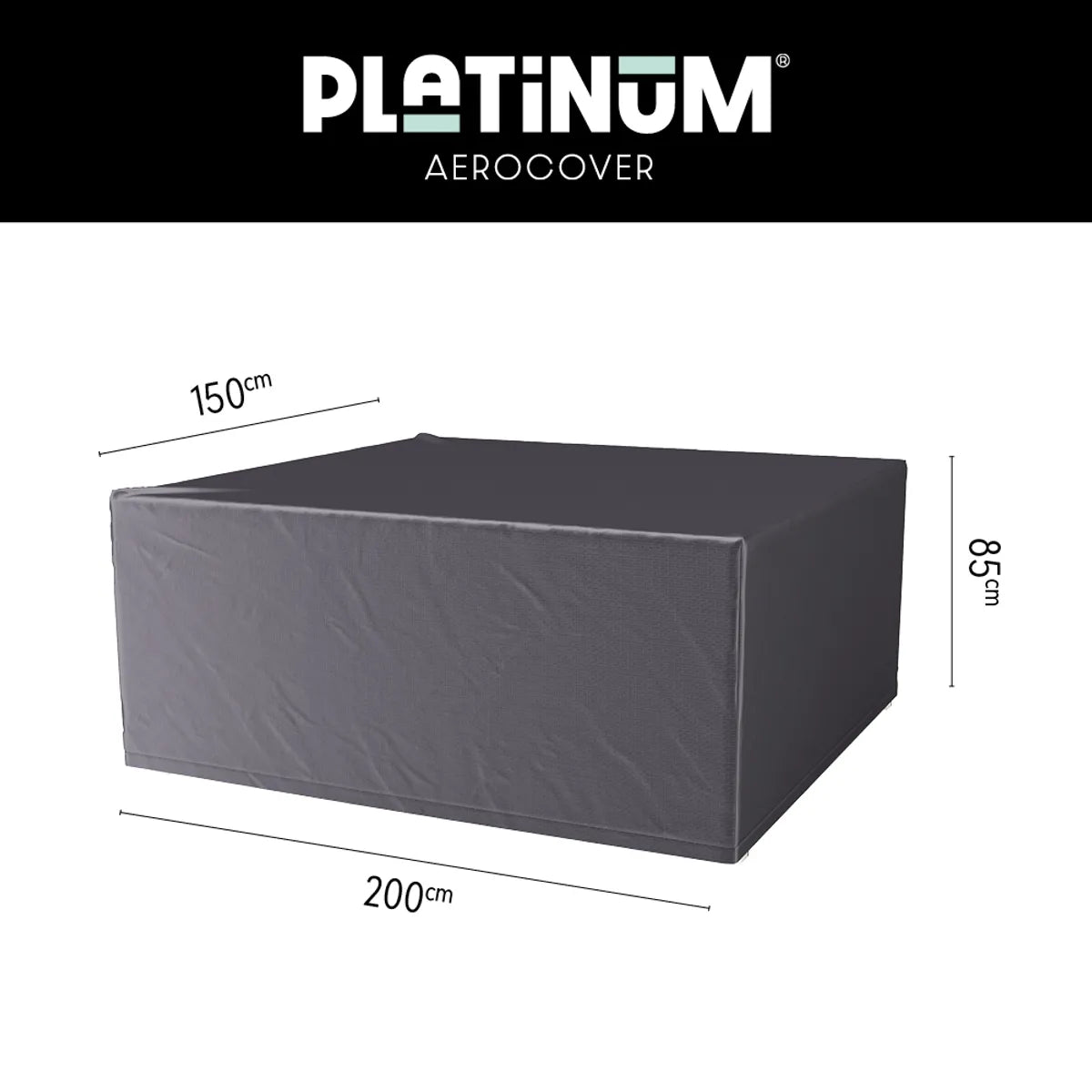 AEROCOVER Beschermhoes voor dining set voor tuinset 200x150x85cm