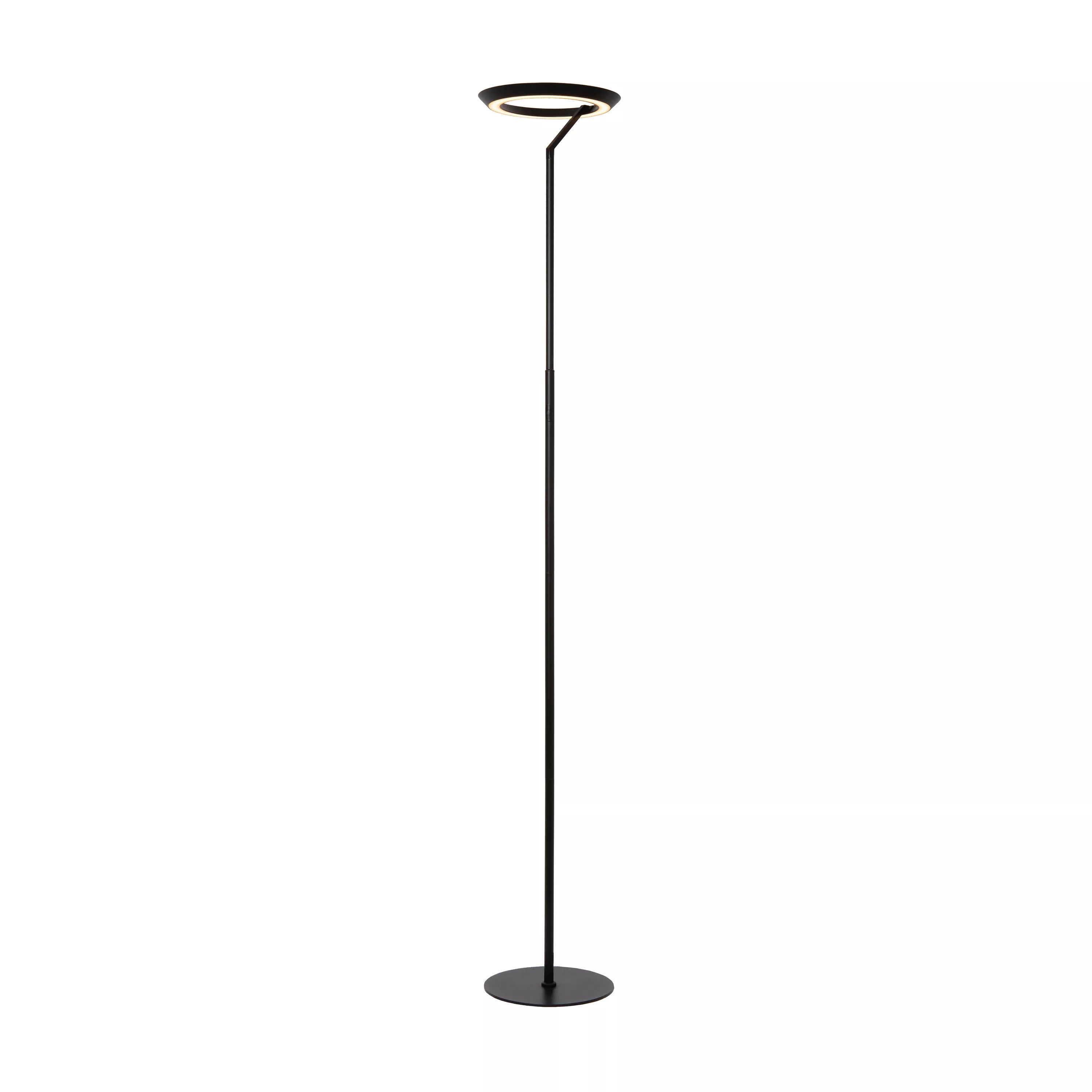 Lucide - CELESTE Vloerlamp zwart LED dim baar 21W 28cm diameter