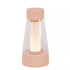Lucide- LORALI Tafellamp roze LED binnen dimbaar 1.2W  IP44 diameter 7.7cm