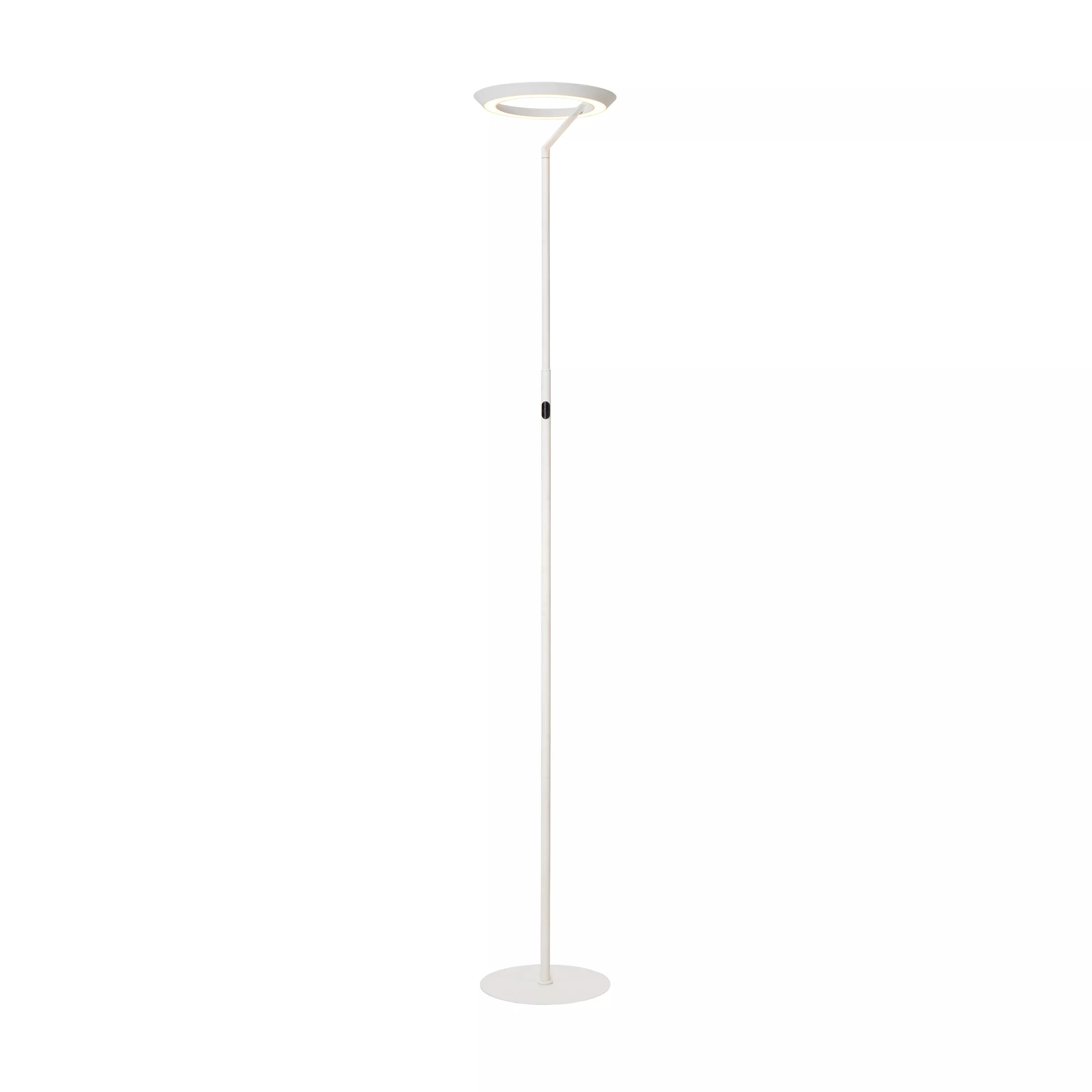 Lucide - CELESTE Vloerlamp wit D28cm LED Dimb. 21W 2700K