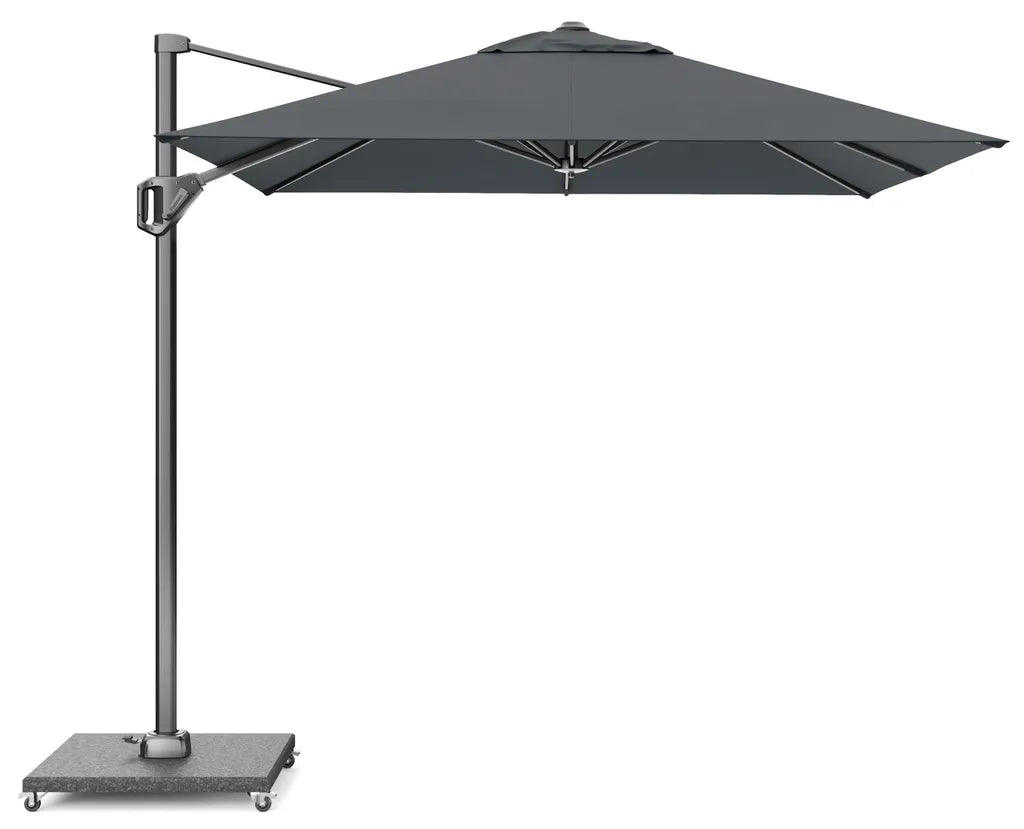 VOYAGER T1 Parasol 2.5x2.5m - antraciet/ antraciet excl. voet