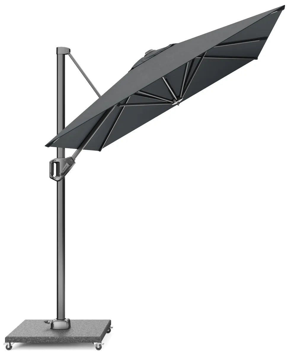 VOYAGER T1 Parasol 3x2m - antraciet/ antraciet excl. voet