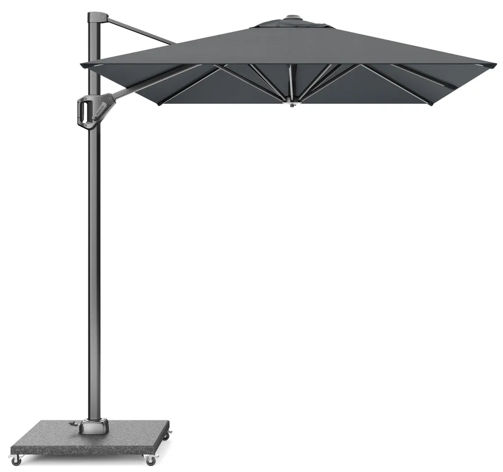 VOYAGER T1 Parasol 3x2m - antraciet/ antraciet excl. voet