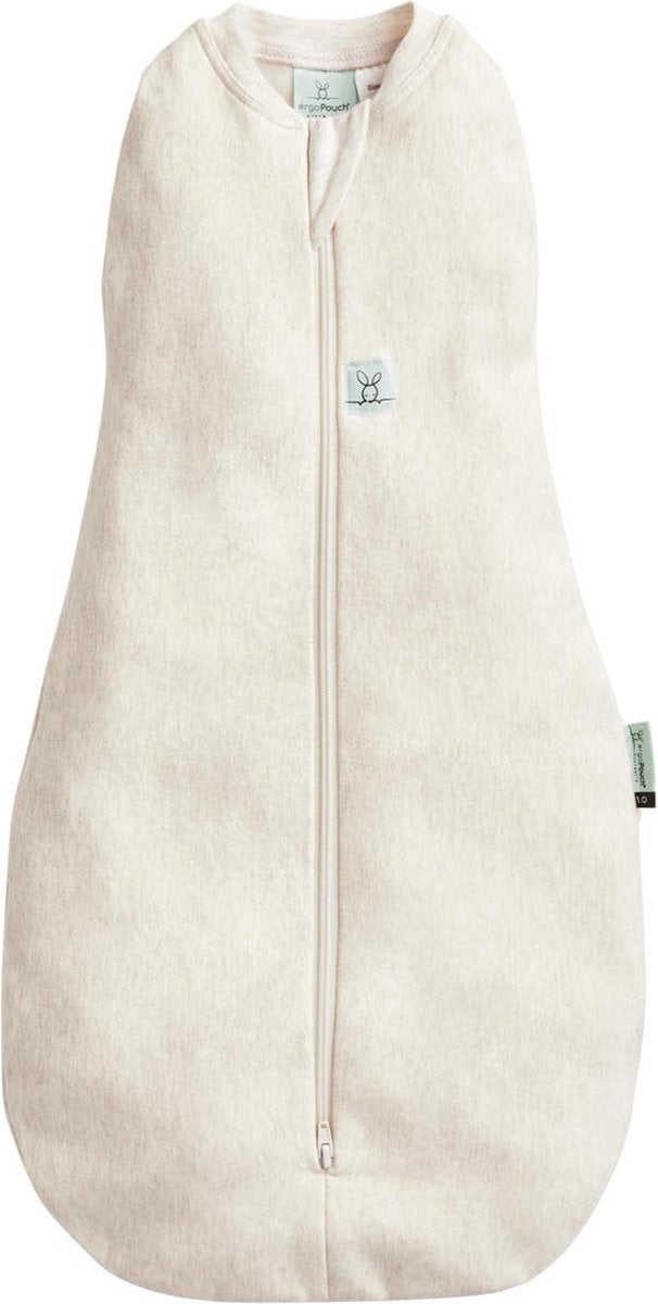 ERGOPOUCH inbakerslaapzak Cocoon TOG 1 - oatmeal marle - 0-3m