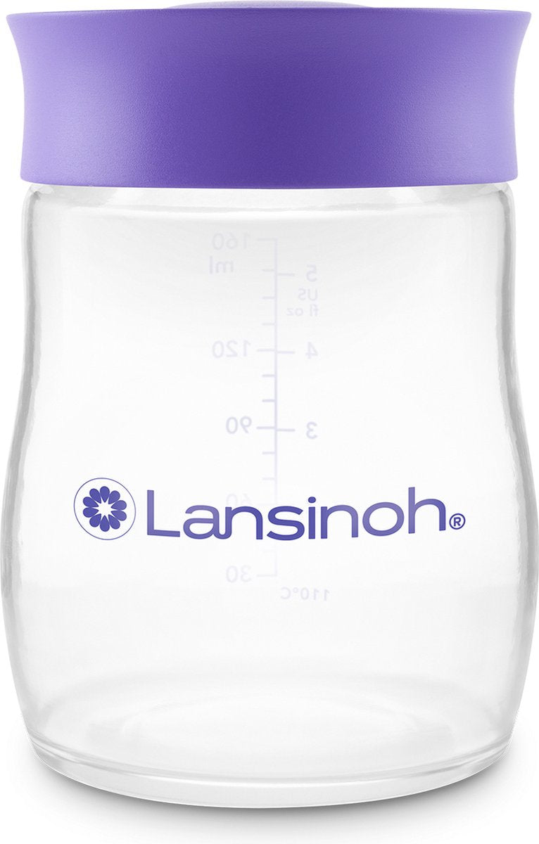 LANSINOH Bewaarflesjes voor moedermelk - 4x160ml