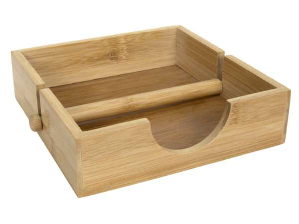 Servethouder bamboe - 18.5x18.5cm