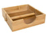 Servethouder bamboe - 18.5x18.5cm