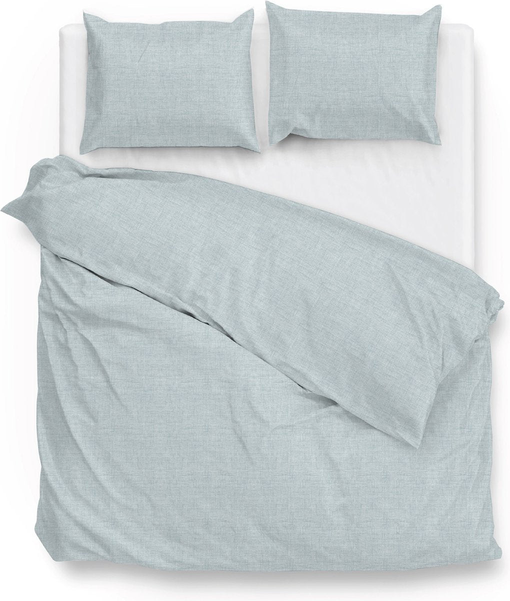 ZOHOME Lino dekbedovertrek - 200x220cm - mint green