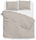 ZOHOME Banda di Lino dekbedovertrek - 260x220cm - palm taupe