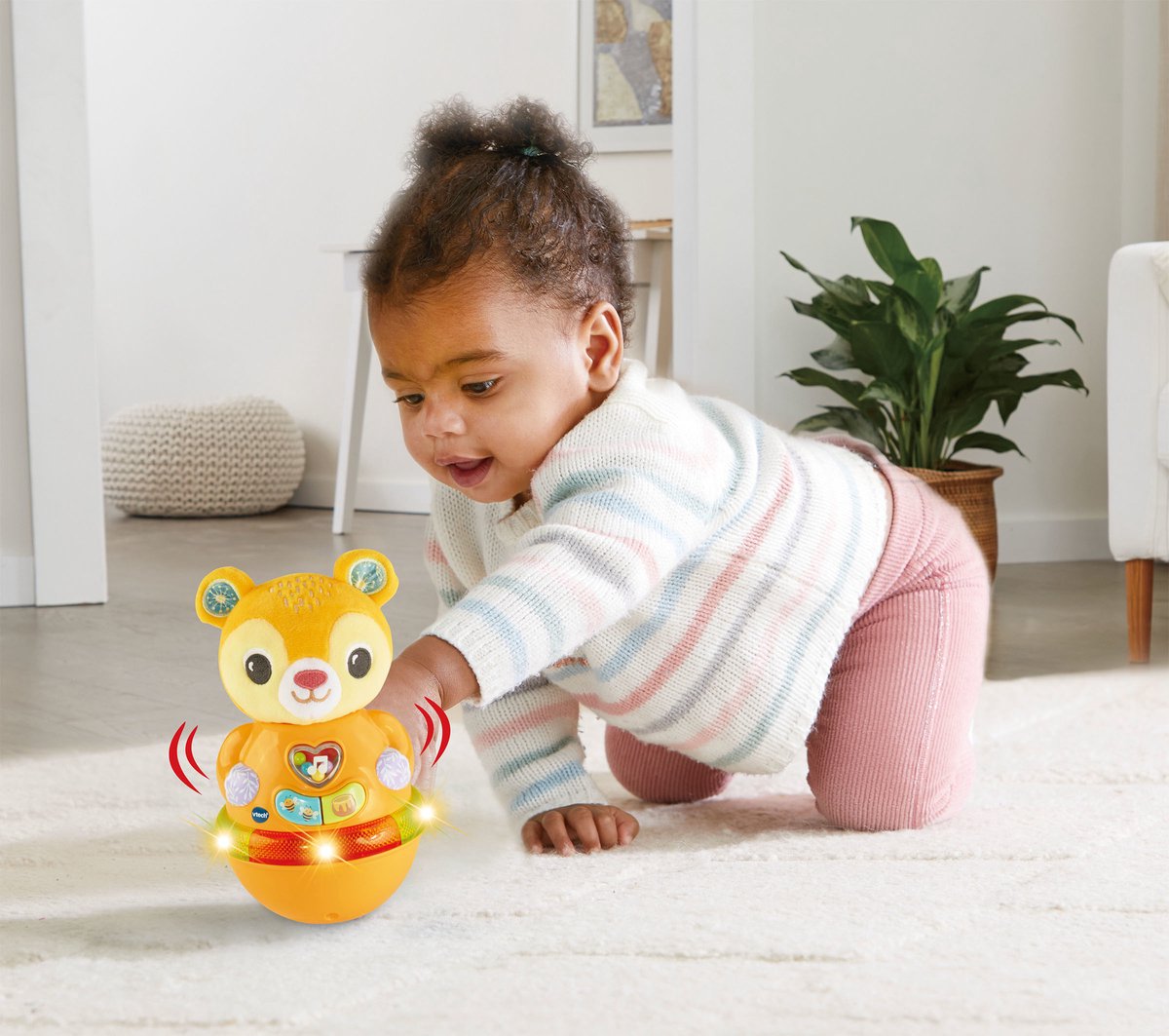 VTECH Baby - Wiebel & Leer Tuimelbeer