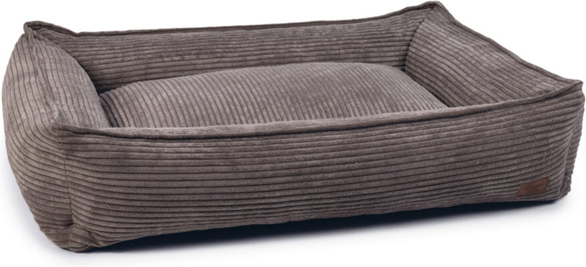 Designed By Lotte RIBBED Hondenmand - 95x80cm - bruin