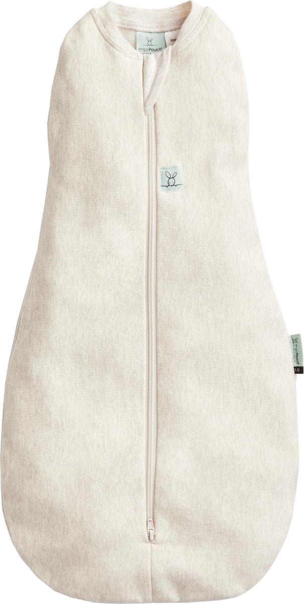 ERGOPOUCH Cocoon inbaker slaapzak TOG 0.2 - oatmeal marle - 3/6m