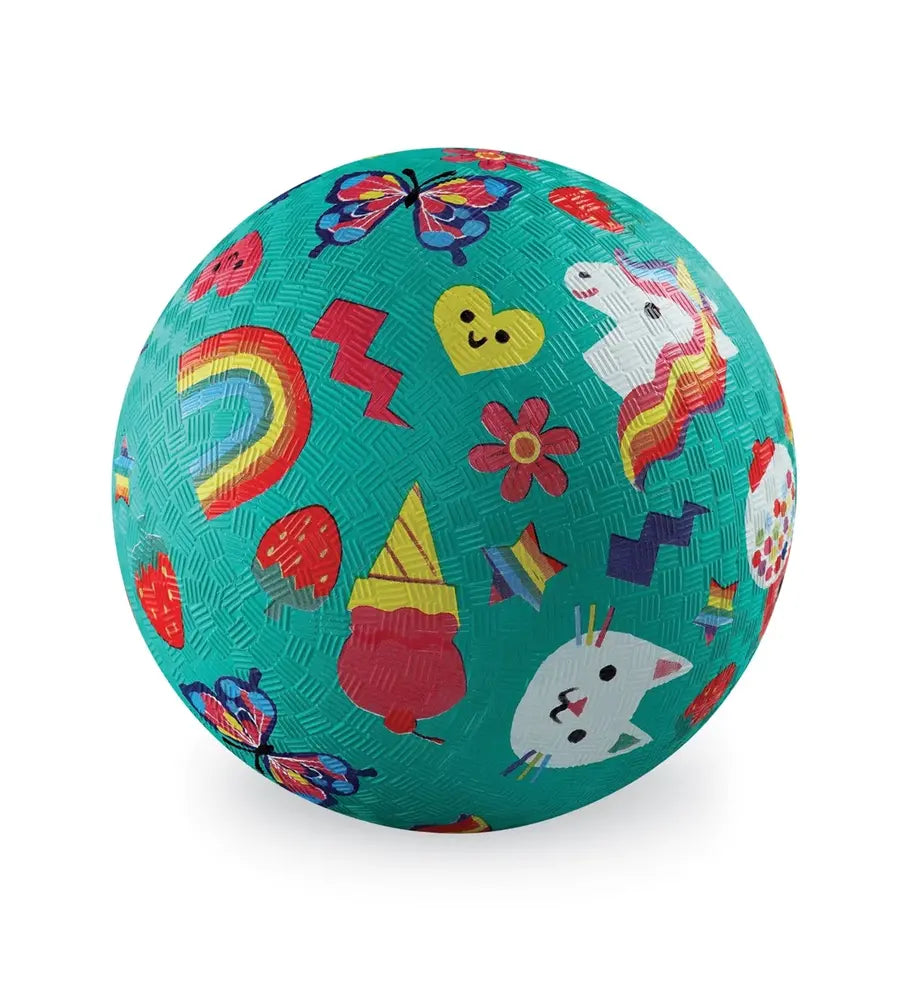 Crocodile Creek bal 13cm - Smiley