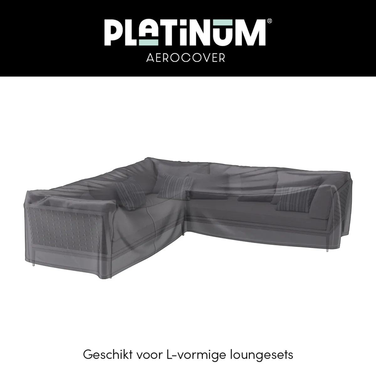 AEROCOVER Hoes lounge L-vorm - 355x275x 100xH70 rechts