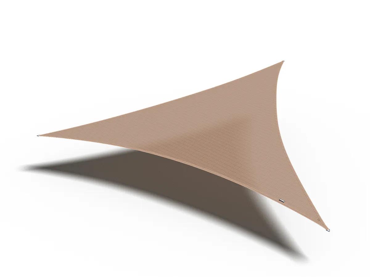 PLATINUM Coolfit schaduwdoek driehoek - 360x360x360cm - zand