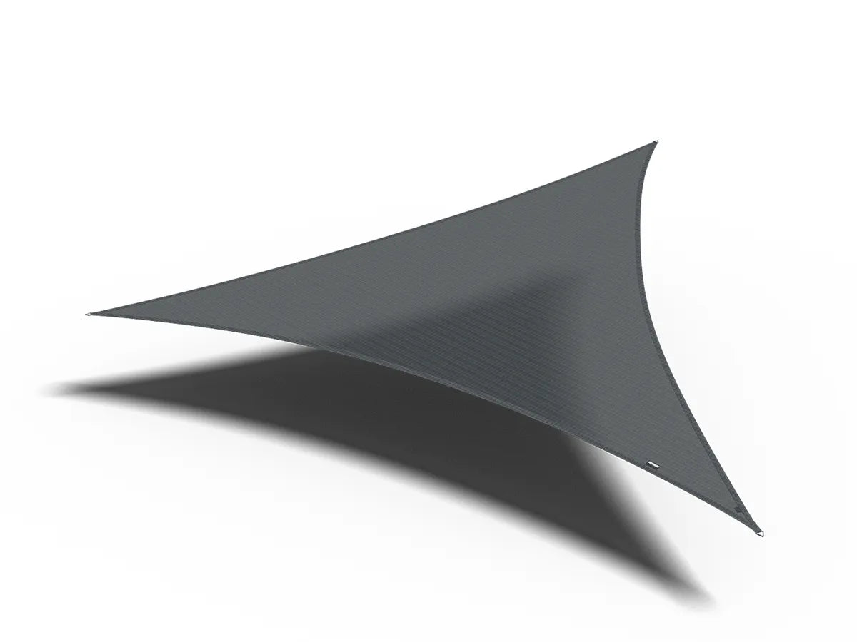 PLATINUM Coolfit schaduwdoek driehoek - 500x500x500cm - antraciet