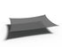 PLATINUM Coolfit schaduwdoek rechthoek - 400x300cm - antraciet