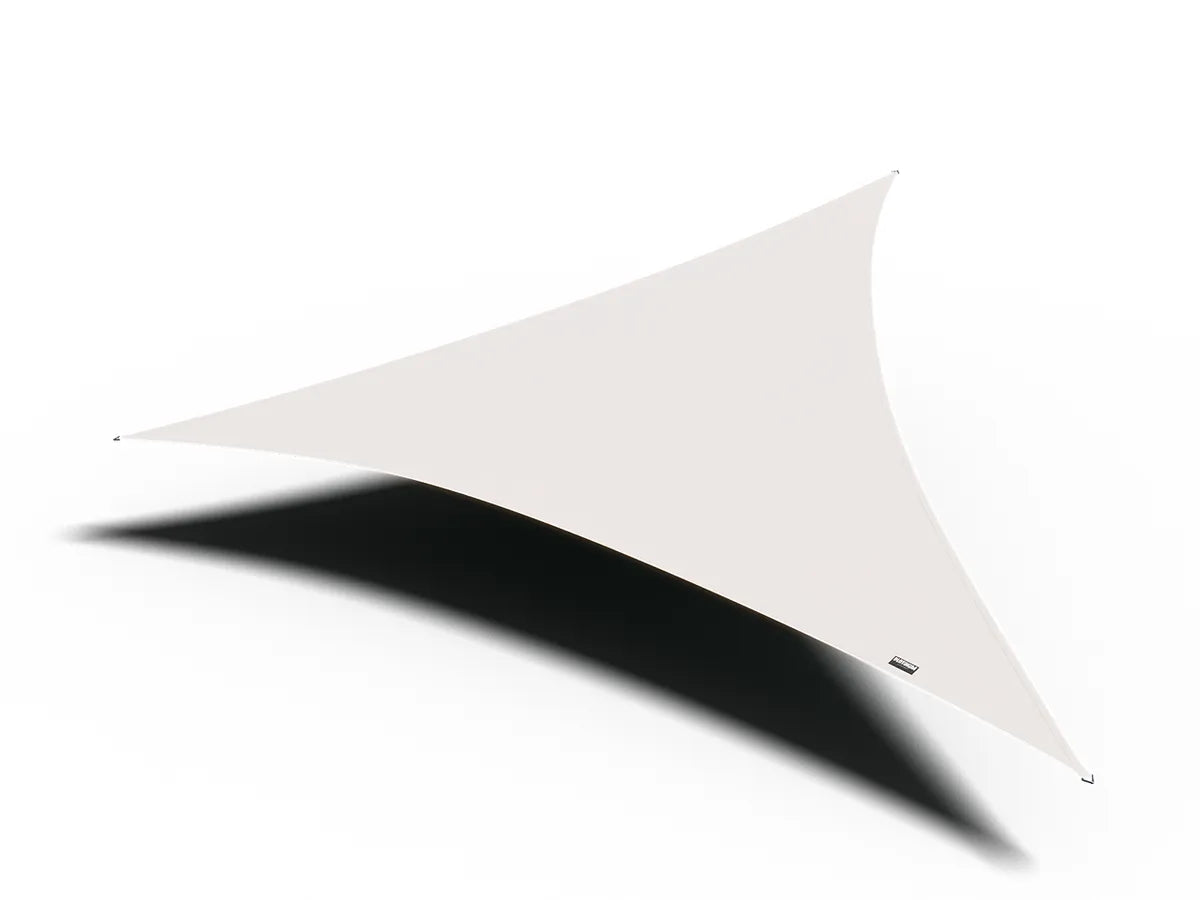 PLATINUM Dreamsail schaduwdoek driehoek - 500x500x500cm - ecru (waterproof)