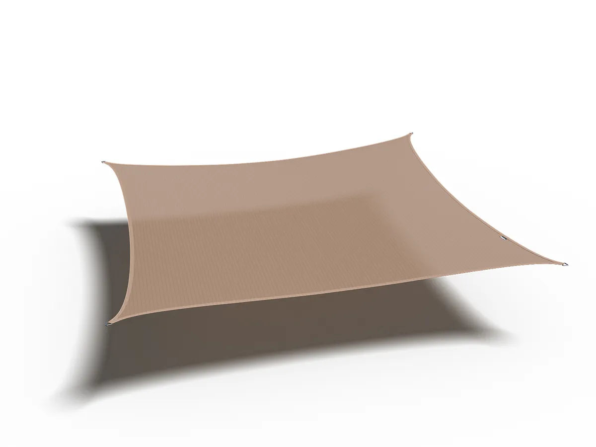 PLATINUM Coolfit schaduwdoek vierkant - 500x500cm - zand