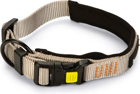 BEEZTEES Halsband Prem. Parinca 35/40cm lichtgrijs - nylon