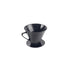 METALTEX koffiefilter plastiek zwart - dia 13