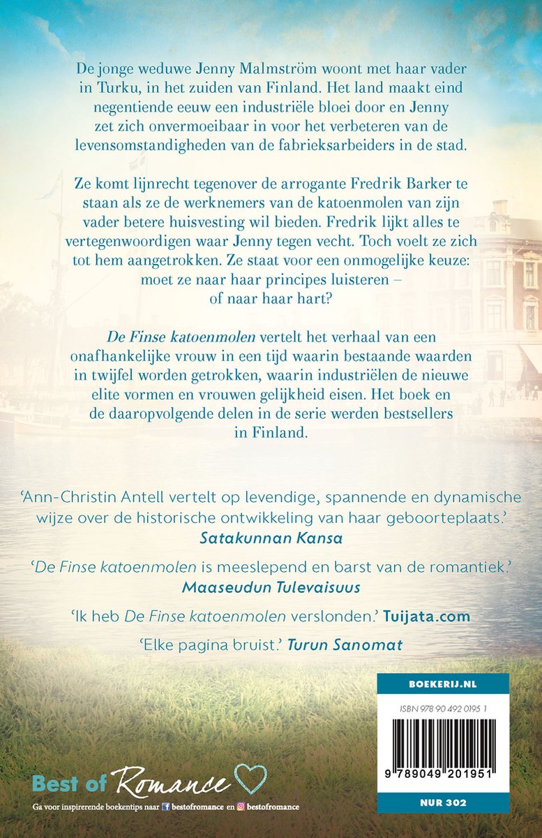 De Finse katoenmolen 1.- Ann-Christin Antell