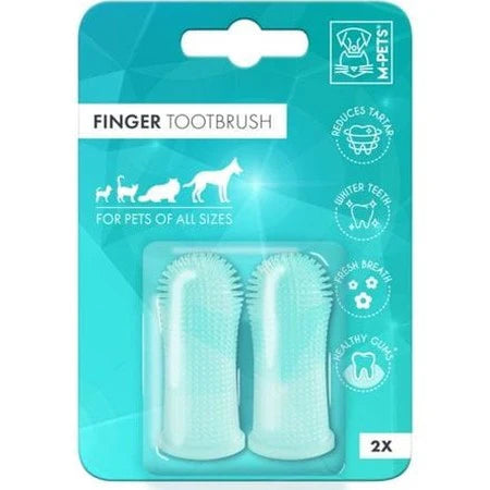 M-PETS Vingertandenborstel - 2st