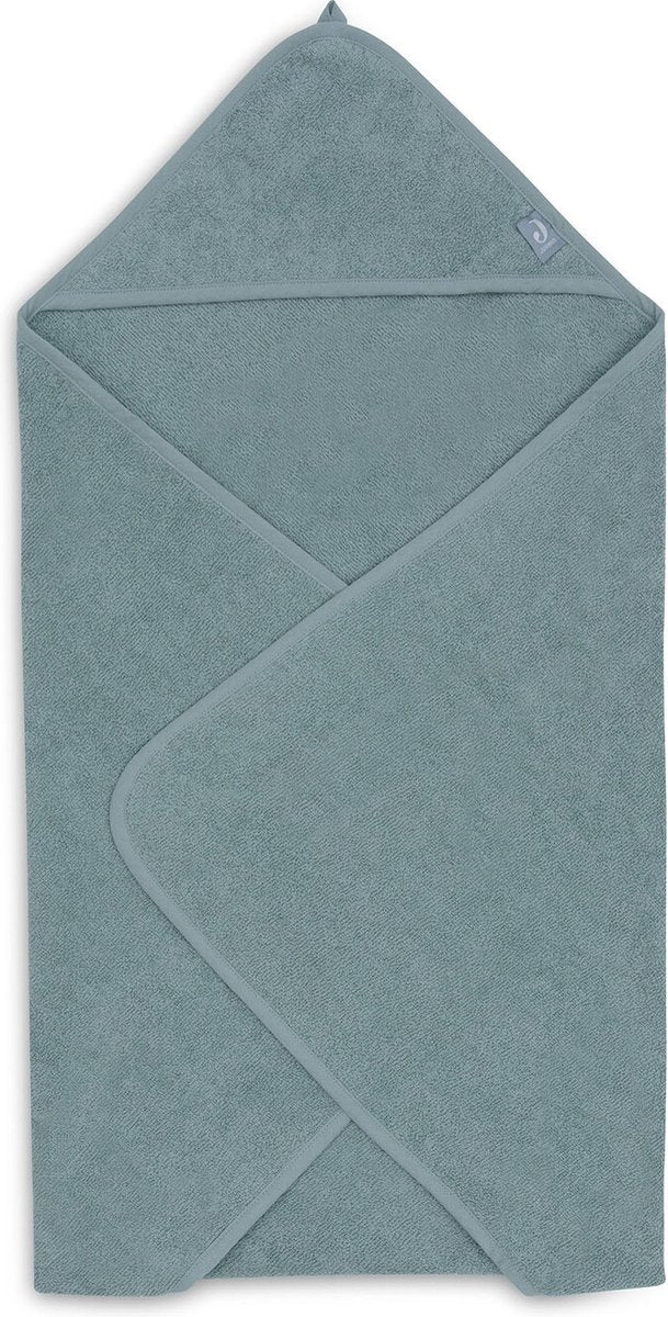 JOLLEIN badcape badstof - 75x75cm - sea green