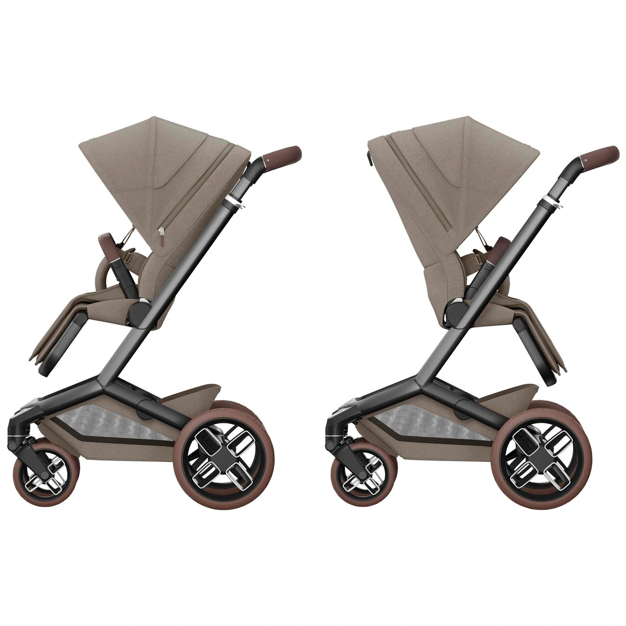 MAXI COSI Fame wandelwagen met draagmand - twillic truffle