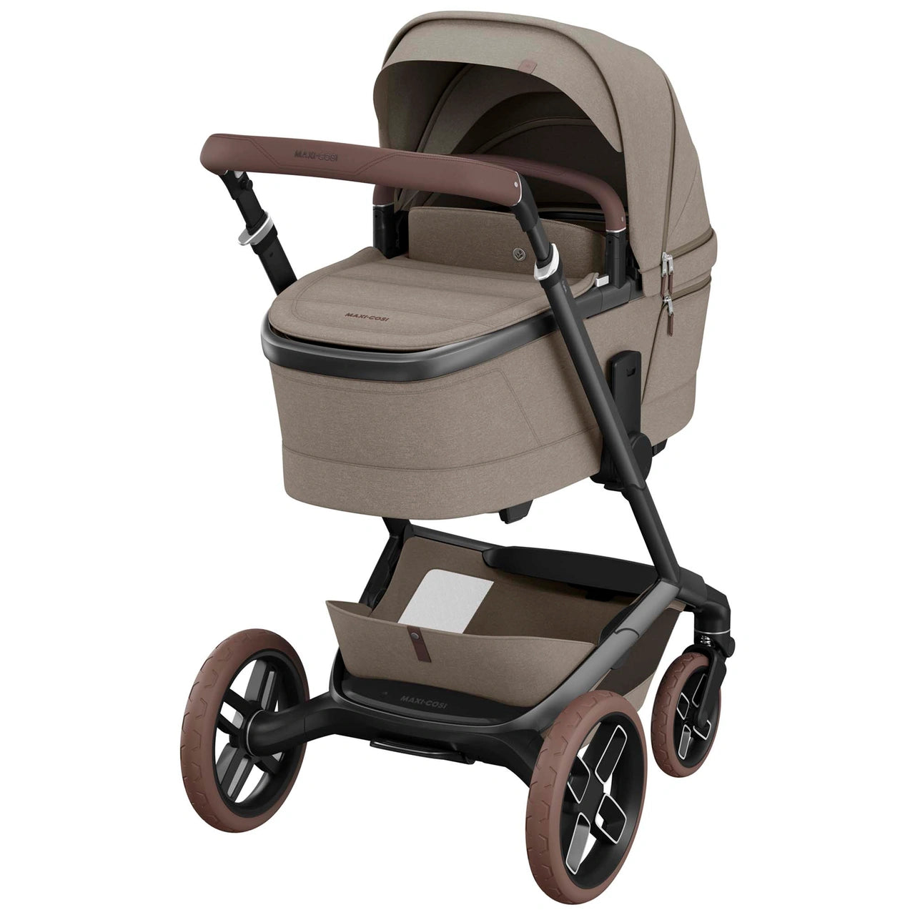 MAXI COSI Fame wandelwagen met draagmand - twillic truffle