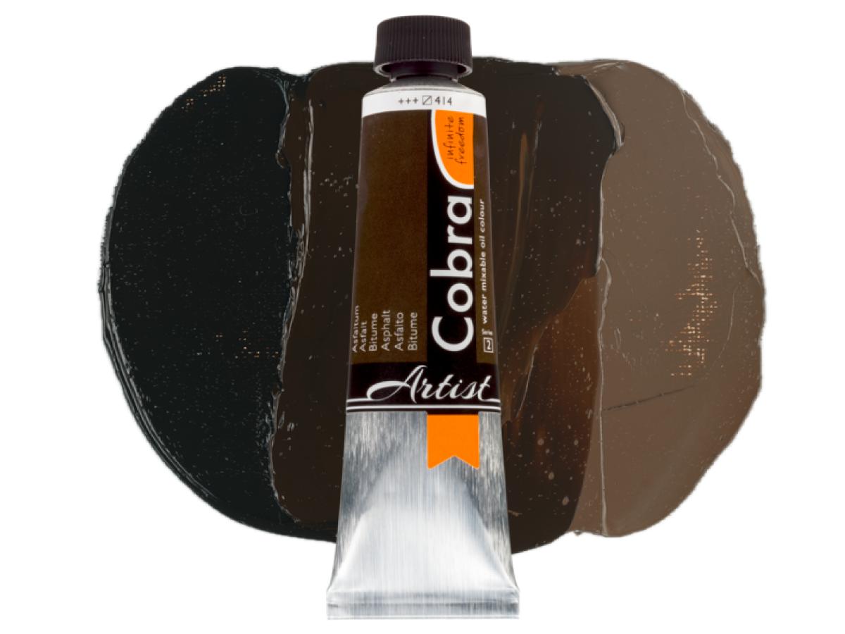 COBRA ART Vermengbare olieverf - 40ml - asfalt