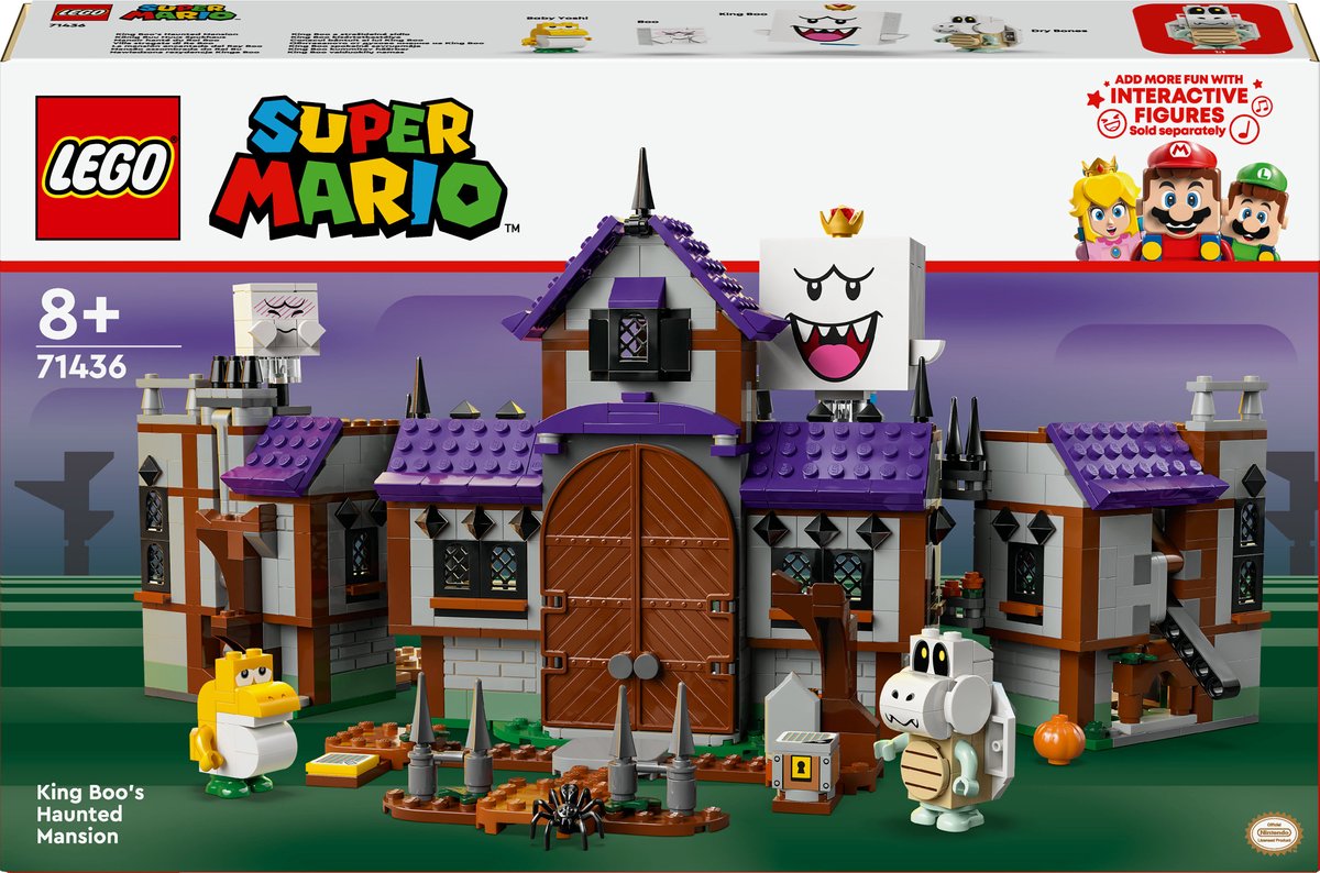 LEGO Super Mario 71436 king Boo's spookhuis