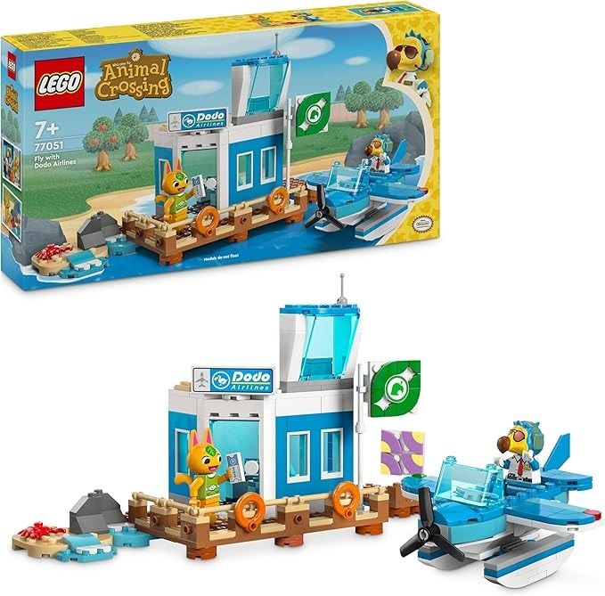 LEGO Animal Crossing 77051 vlieg met Dodo Airlines