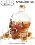 SKULL Bottle 400ml - inclusief 4 glazen