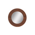 Spiegel met houten rand - 48cm - bruin