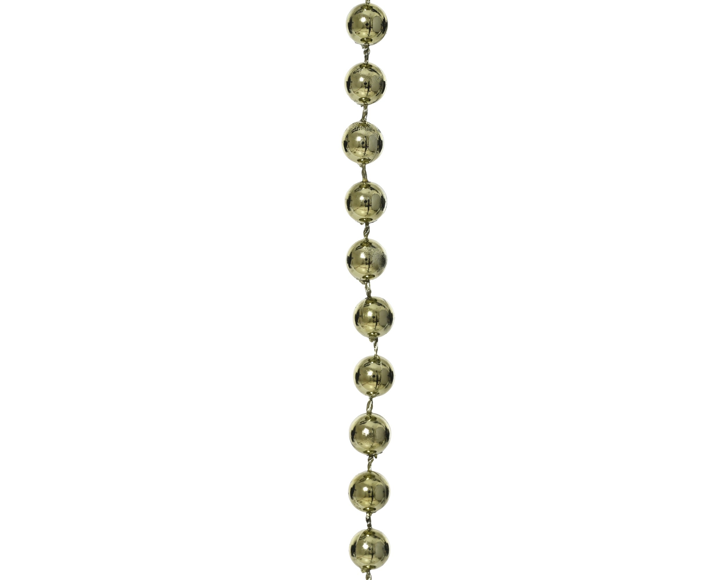 Kerst kralenketting 10m - rozemarijn