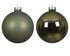 Kerstballen glas glans/mat mix 2.5cm - rozemarijn 24st.