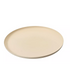 Deco bord rond 42cm - ijzer zandkleur