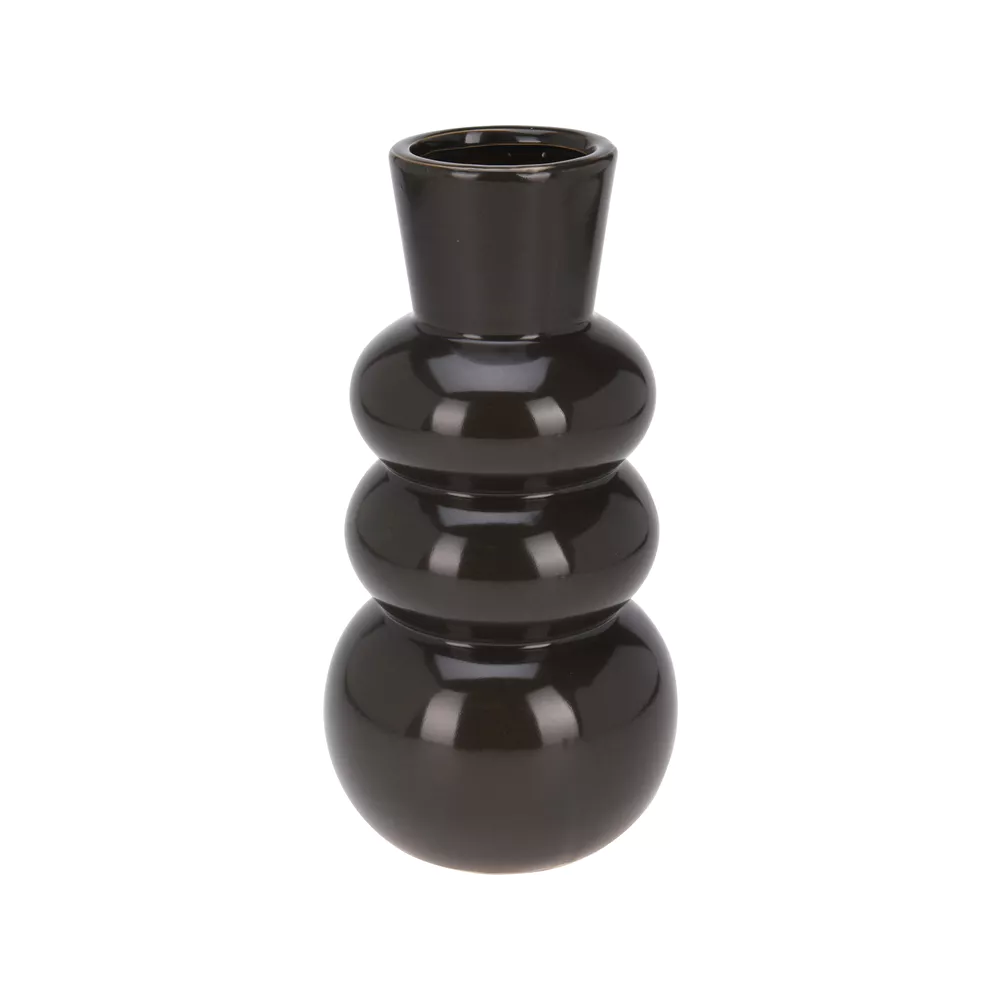Bubbel vaas - 16x29cm - groen