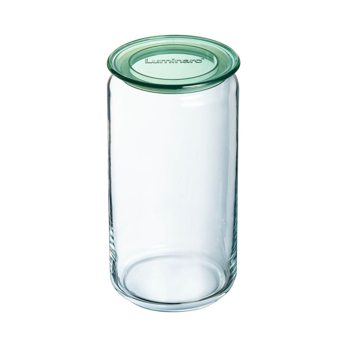 LUMINARC Pure - Voorraadpot 1.5L - groen deksel  tu lu