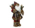 Kerstman polyester 23x14x45cm - kerstrood