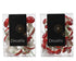 Kerstdeco paddenstoel foam - rood/wit - ass. (prijs per verpakking)