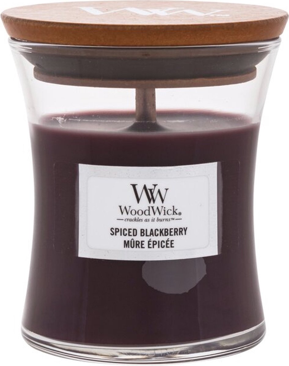WOODWICK Geurkaars mini - spiced blackberry